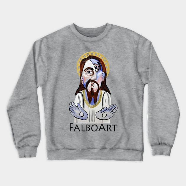 Jesus Christ Superstar Crewneck Sweatshirt by Anthony R Falbo